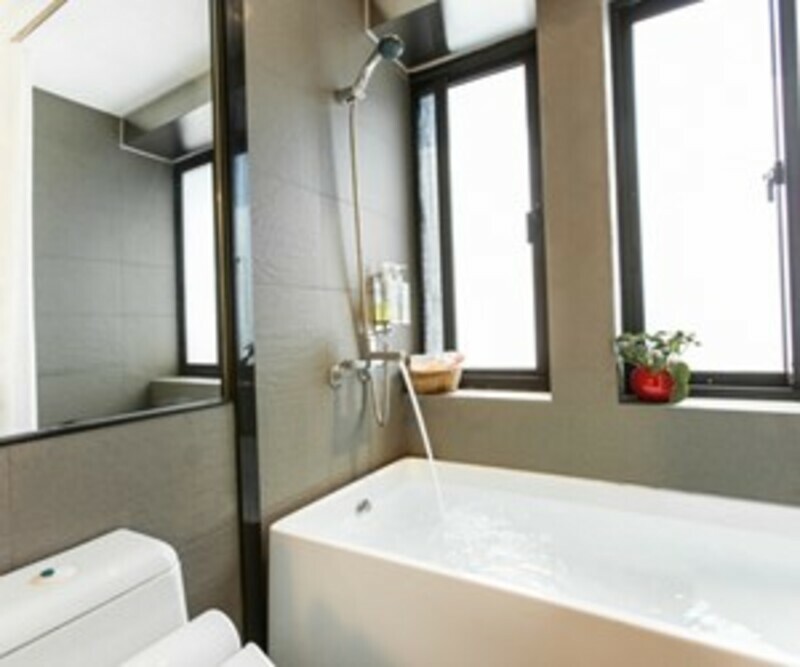 【電子票劵】台北中山旅店｜台北尚印旅店衛浴