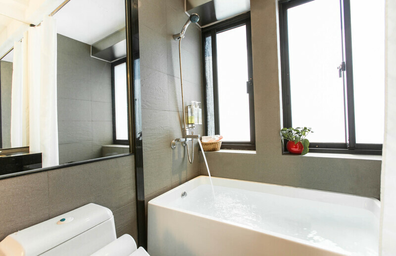 【電子票劵】台北中山旅店｜台北尚印旅店衛浴1