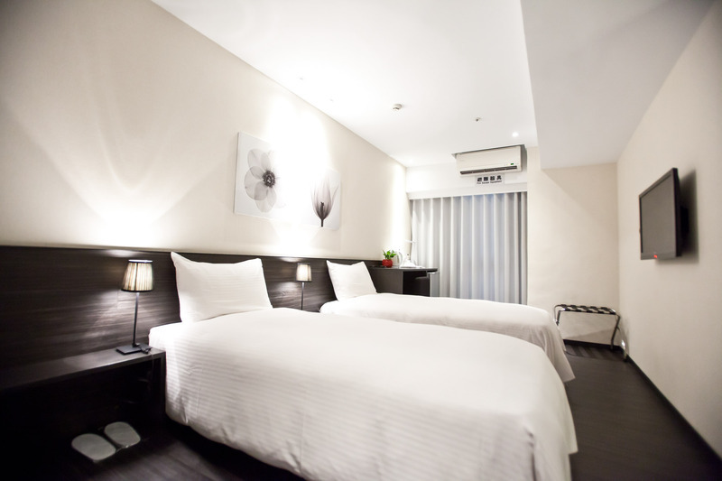 【電子票劵】台北中山旅店｜台北尚印旅店雙床房1