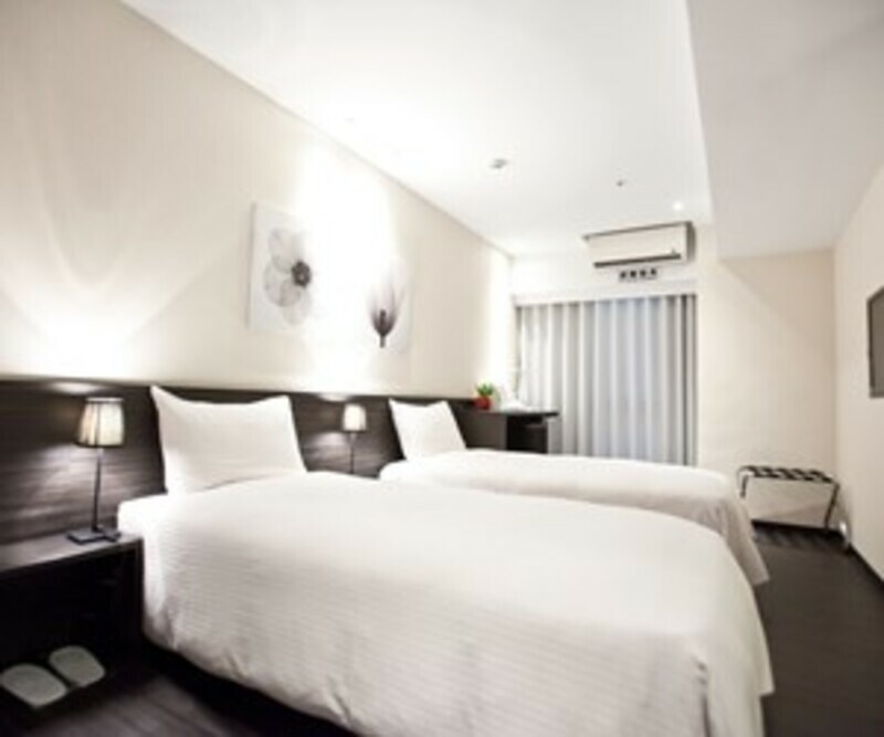 【電子票劵】台北中山旅店｜台北尚印旅店兩床房