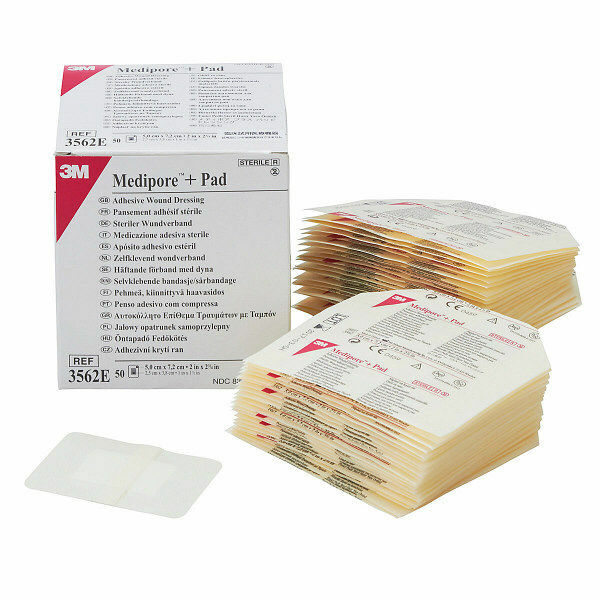 3M™ - Medipore + Pad 3562E 柔軟布質傷口敷料 5cm X 7cm (一片裝)