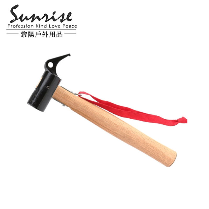 木柄多功能營釘鐵槌 鐵槌/露營/登山 69CTVHIKEMAN01