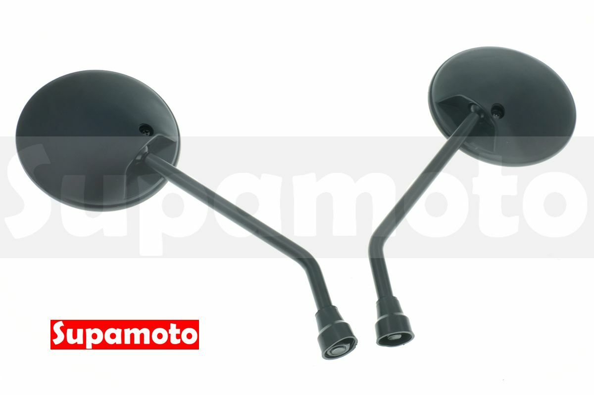 -Supamoto- M12 復古 圓鏡 消光黑 後照鏡 後視鏡 重機 CB350 通用 改裝 ST125 CUB