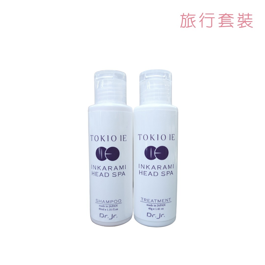 Dr.Jr. TOKIO IE Inkarami Head Spa 輕喚羽淨露凝脂洗護旅行套裝 40mll+40ml