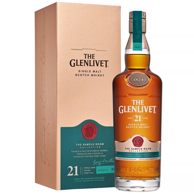 格蘭利威21年單一純麥威士忌Glenlivet Archive 21 Years Single Malt W