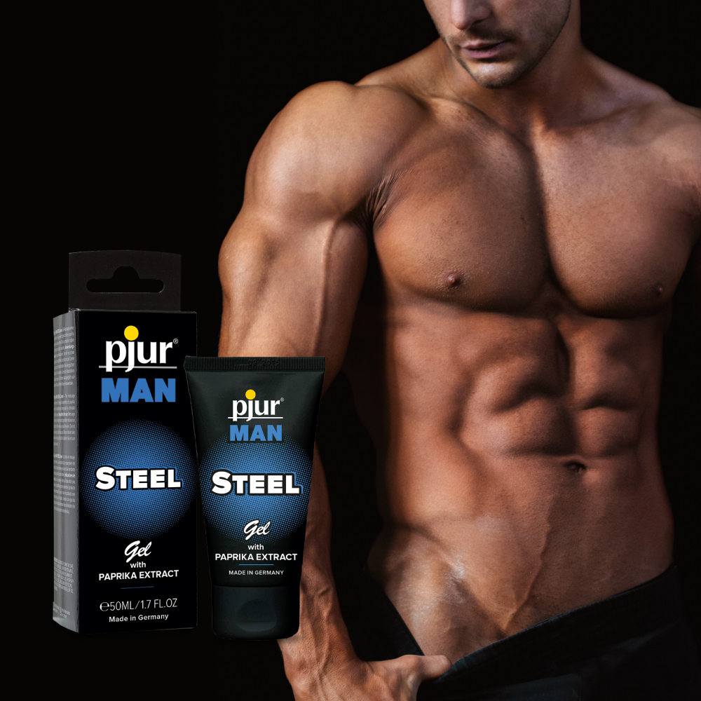 德國碧宜潤 pjur MAN STEEL Gel 鋼鐵英雄男性活力保養凝膠