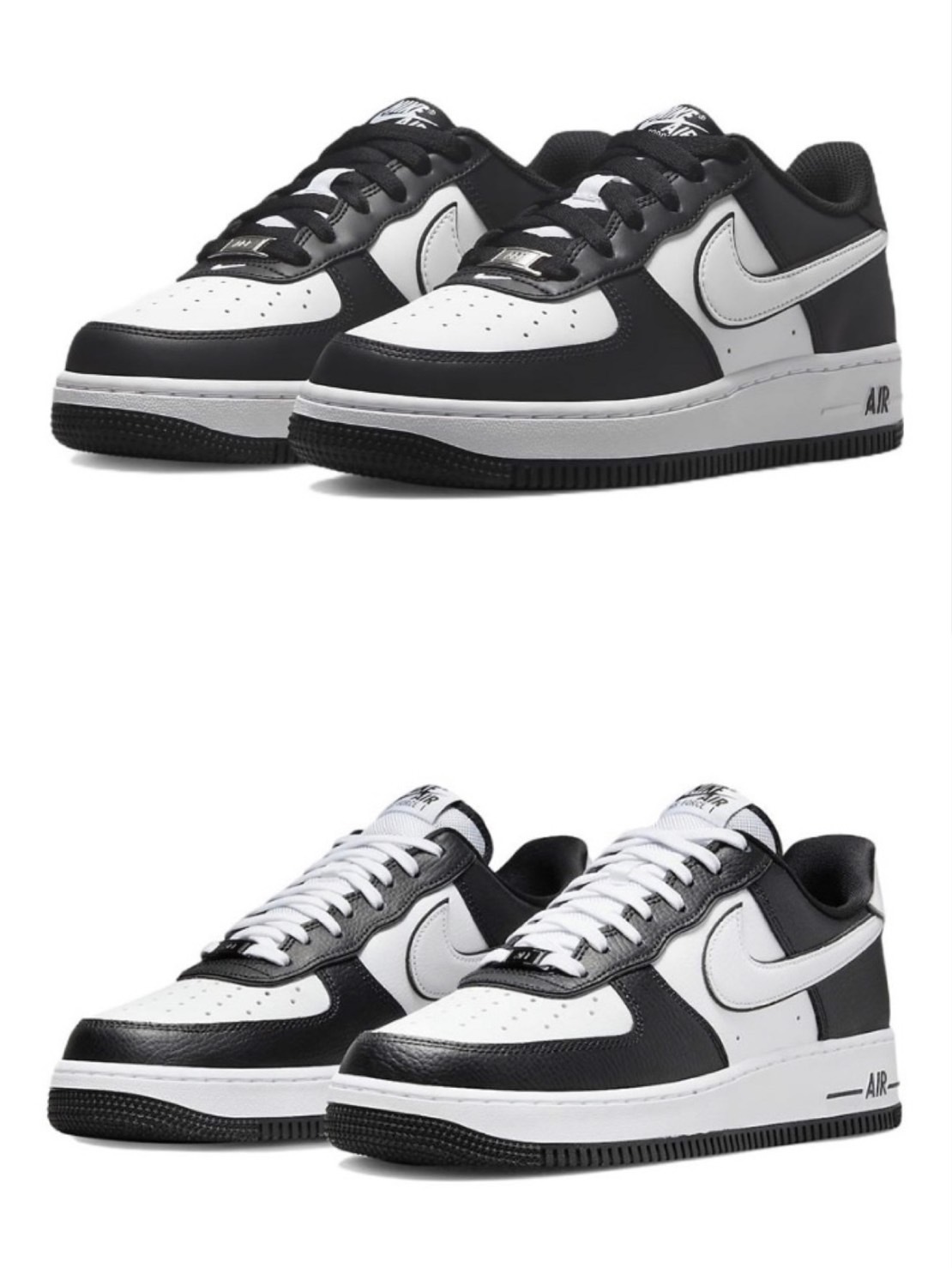 NIKE AIR FORCE 1 LOW 白勾 熊貓配色 低筒 AF1