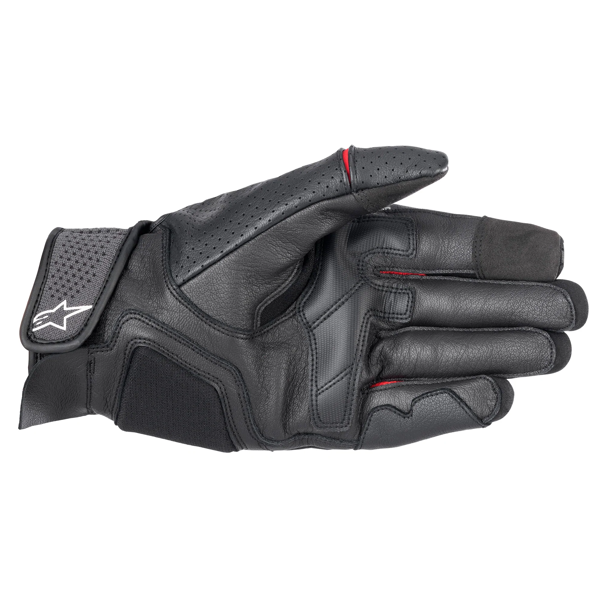 ALPINESTARS MORPH SPORT GLOVES BLACK/RED 黑紅 皮布手套