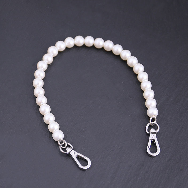 手機鏈掛繩短手腕珍珠手提鏈韓版小香短鏈子肩帶帶子