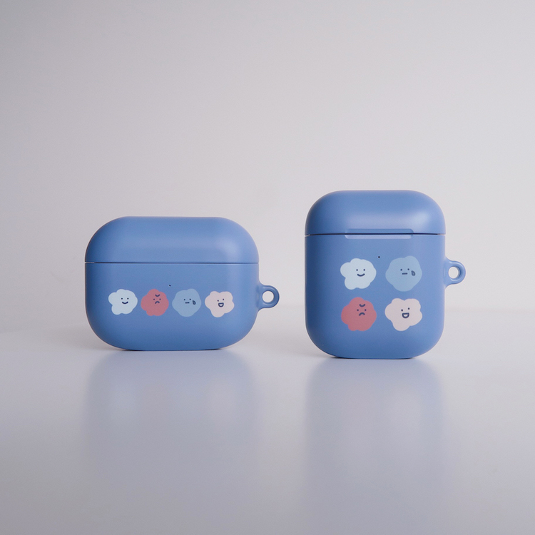 霧藍喜怒哀樂 耳機保護套