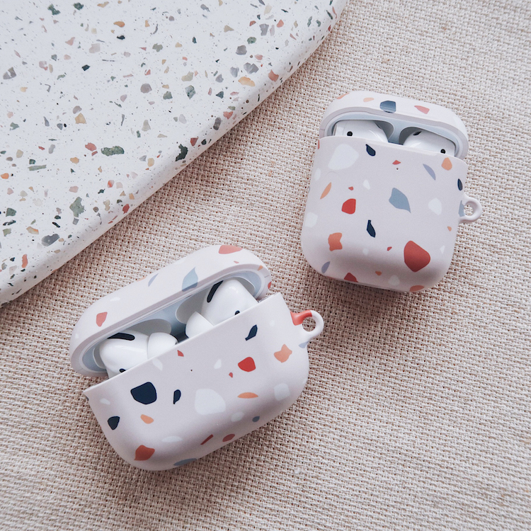 水磨石 耳機保護套