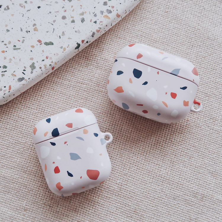 水磨石 耳機保護套