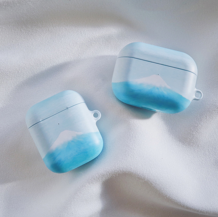 晴空富士 耳機保護套