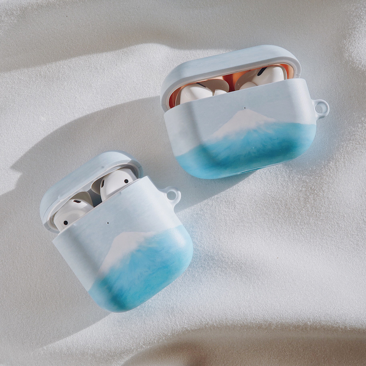 晴空富士 耳機保護套