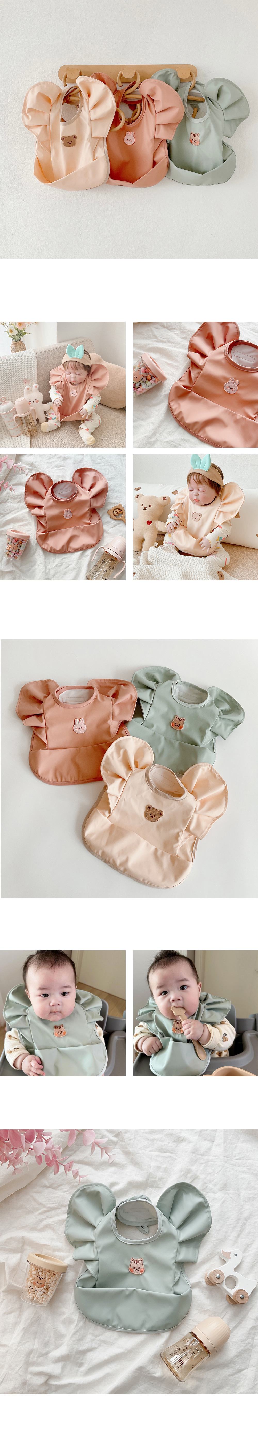 (現貨) 防水防污輔食圍咀