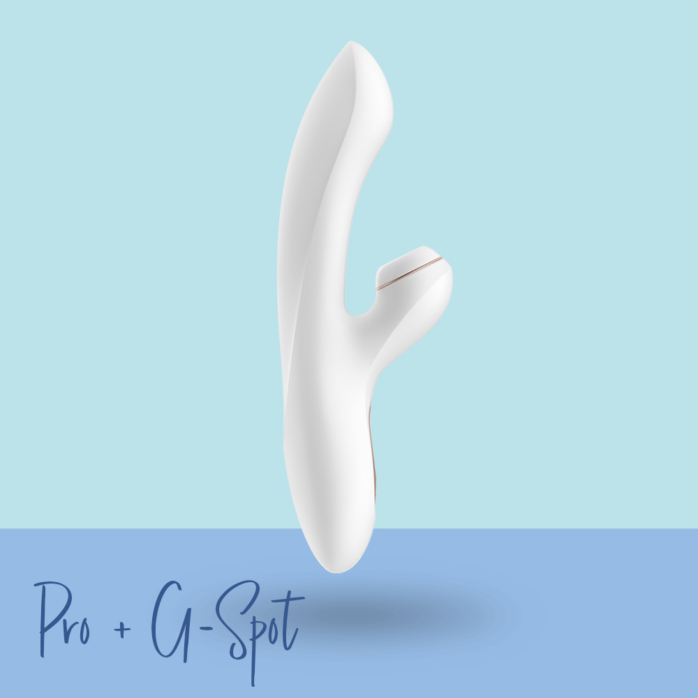 德國 Satisfyer Pro + G-Spot 吸吮器+G點按摩棒 兔耳按摩棒