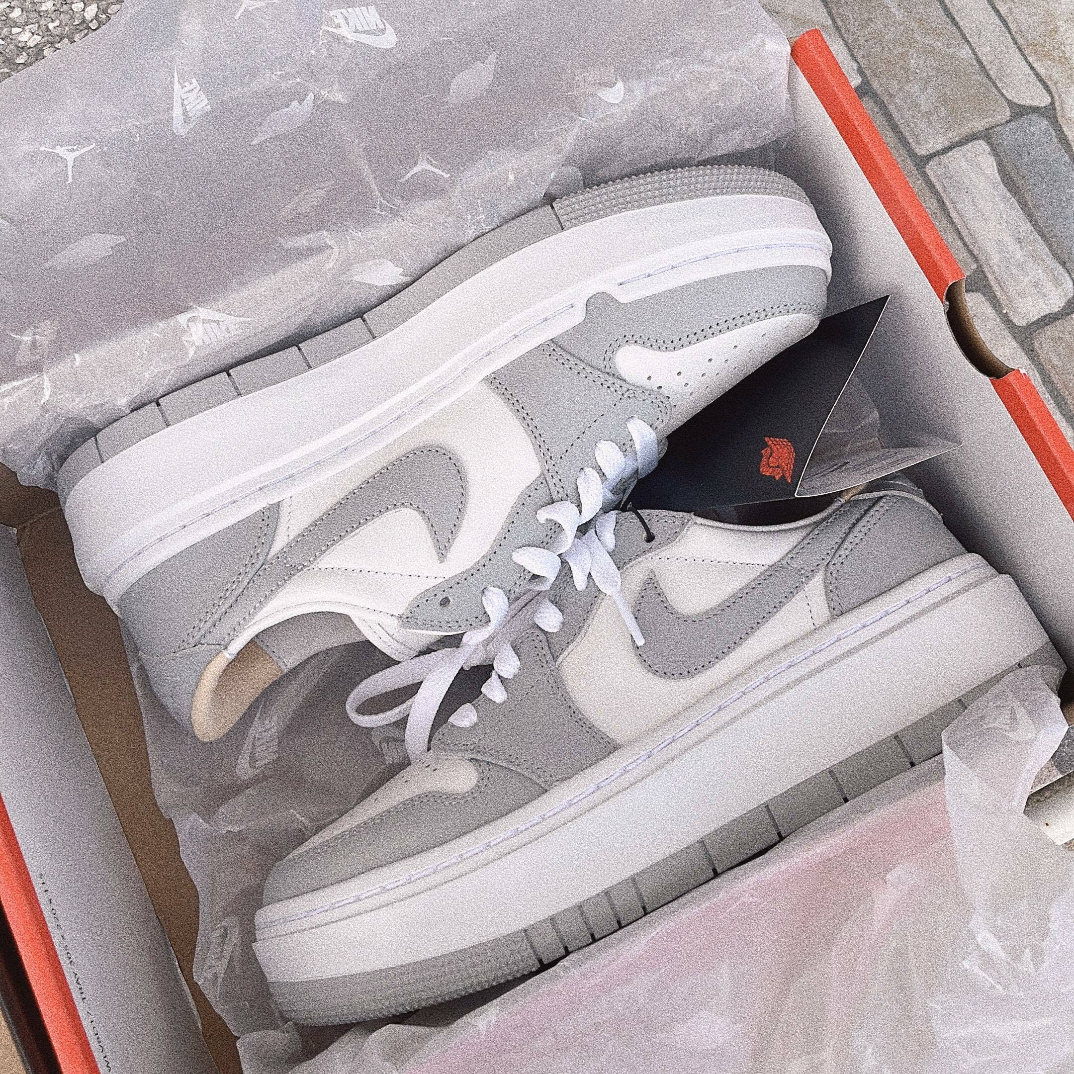 AIR JORDAN 1 ELEVATE LOW 灰白 ( 大熱色 !! )