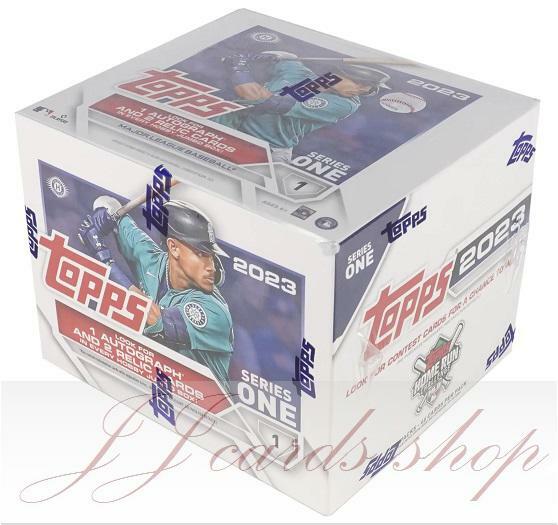 MLB 2023 Topps Series One S1 JUMBO 正規系列一棒球卡卡盒( 盒 