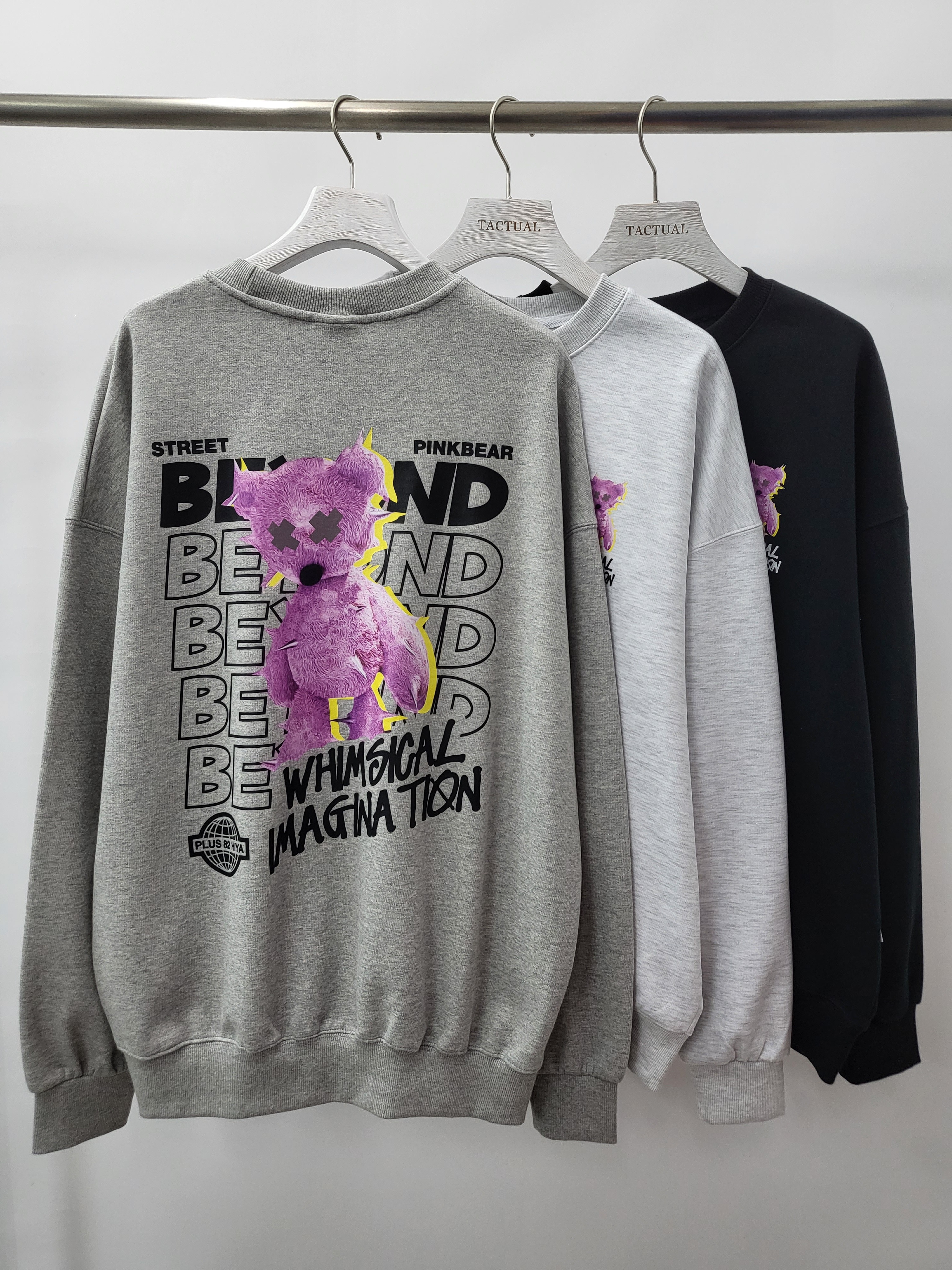 熊仔圖案衛衣 T4492