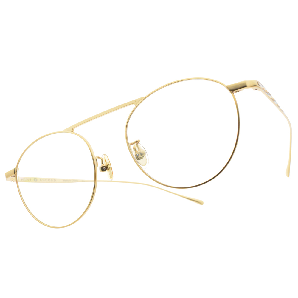 【NINE ACCORD】TI OVERLAP C4 復古細圓框光學眼鏡 附偏光前掛式墨鏡