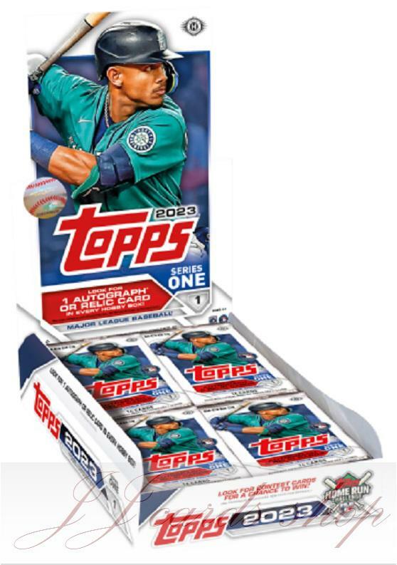 MLB 2023 Topps Series One S1 HOBBY 正規系列一棒球卡卡盒(附贈