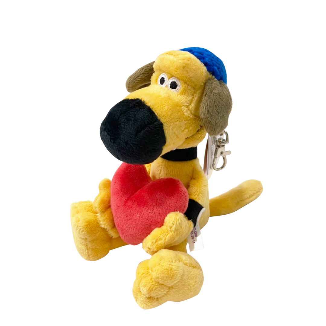 《笑笑羊》NICI 20cm愛心比澤爾坐姿玩偶鑰匙圈