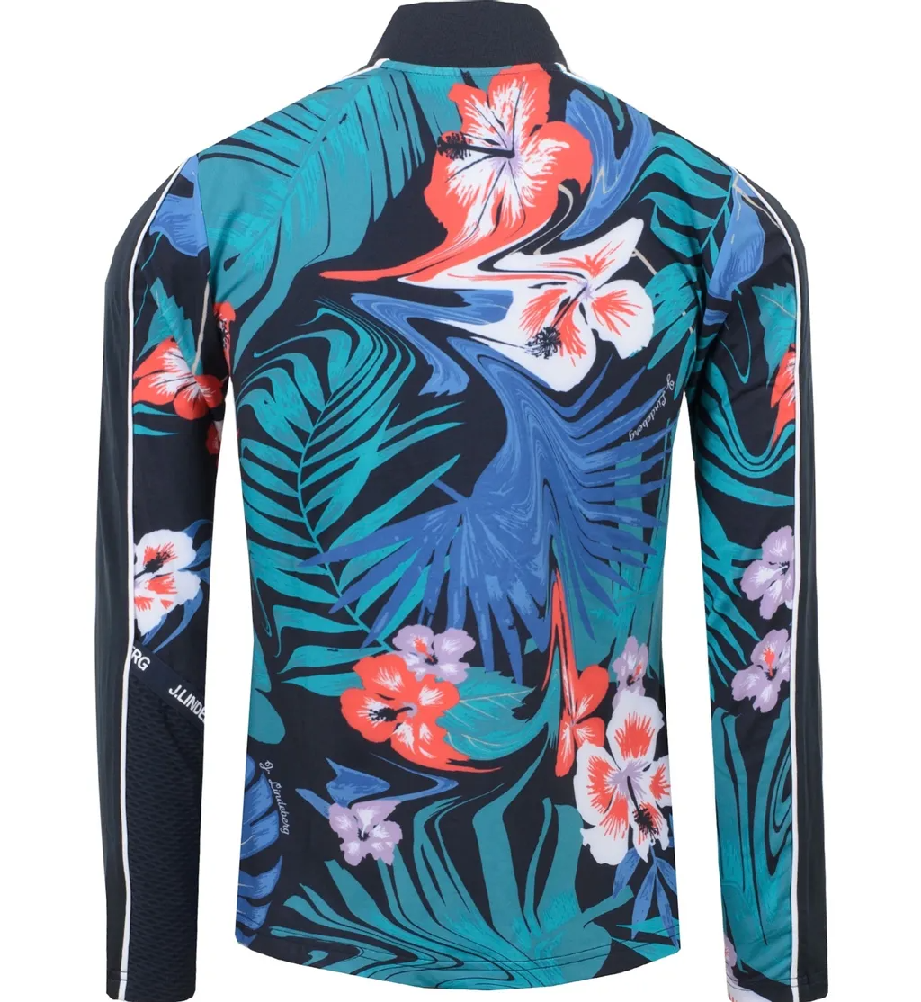 女【現貨】JL正品6折起/JL限量版/  JLindeberg v.s TRENDYGOLF Tamara Light Mid Layer/ 22年夏季 限量版印花雙向拉鍊外套/＃2545JL,2528JL,2548JL