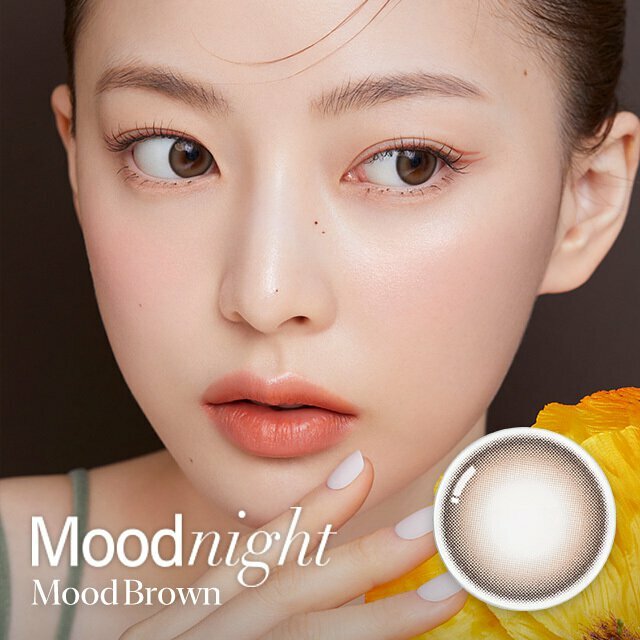 [散光版] OLENS Mood Night Toric Brown 月抛棄散光彩妝隱形眼鏡｜每盒1片