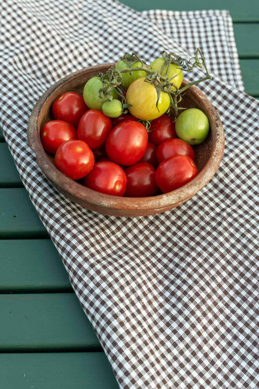 fog-抹布 / 褐白格紋