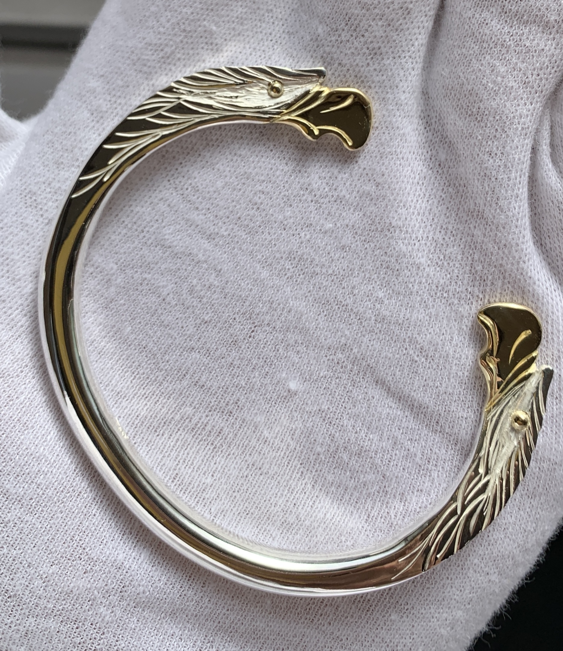 Eiki Eagle Face Bangle 四目鷹鈪