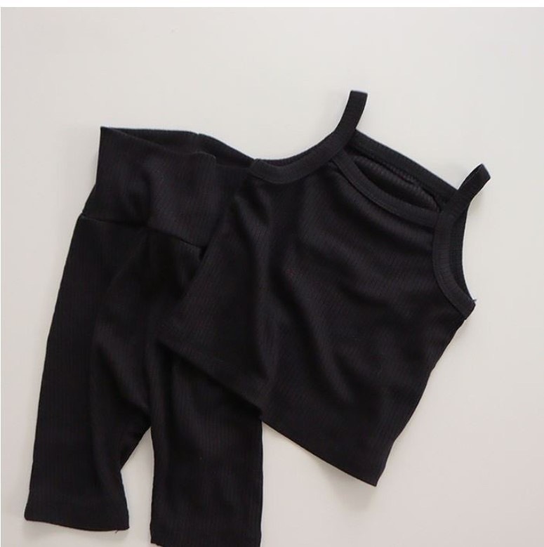 純棉護肚背心套裝