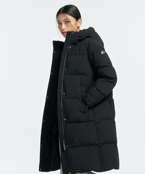 韓國代購 Discovery Expedition Leicester G RDS 鵝絨 女長款 外套 黑