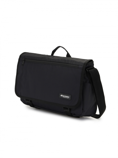 韓國代購 Discovery Expedition 俄勒岡 斜背包 郵差包 黑  FEB-