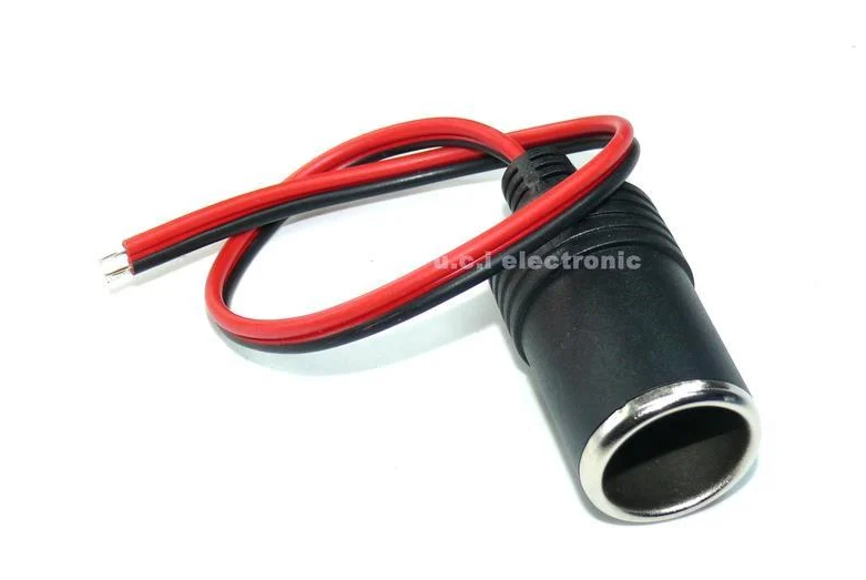 【UCI電子】(二Q-3) 汽車車載點煙器插座 點菸器母座 點煙器延長線10A120W 點煙器母座頭接線