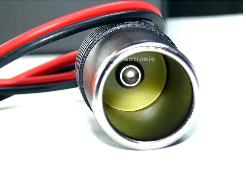 【UCI電子】(二Q-3) 汽車車載點煙器插座 點菸器母座 點煙器延長線10A120W 點煙器母座頭接線