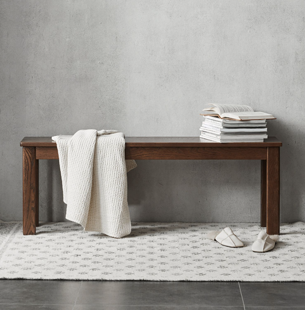 加莫胡桃長凳 JM-A5132