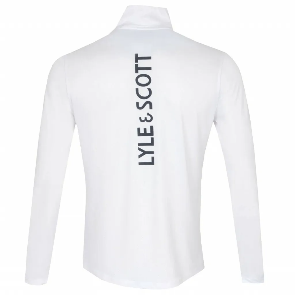 【現貨】男-LYLE & SCOTT STRETCH ZIP NECK SWEATER 高爾夫1/4拉鍊長袖套頭衫(2579LS)