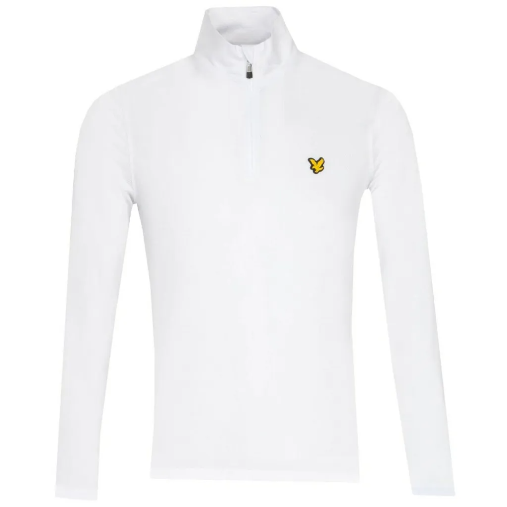 【現貨】男-LYLE & SCOTT STRETCH ZIP NECK SWEATER 高爾夫1/4拉鍊長袖套頭衫(2579LS)