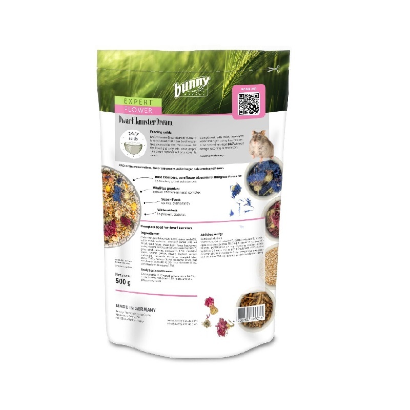 Bunny Nature 專業倉鼠美毛糧 - 500g