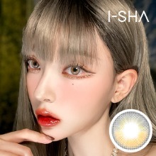 I-SHA Arendelle 1 year Gray 每年拋棄型彩妝隱形眼鏡｜每盒1片