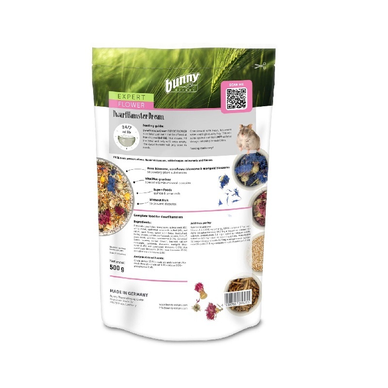 Bunny Nature 專業倉鼠花草糧 - 500g