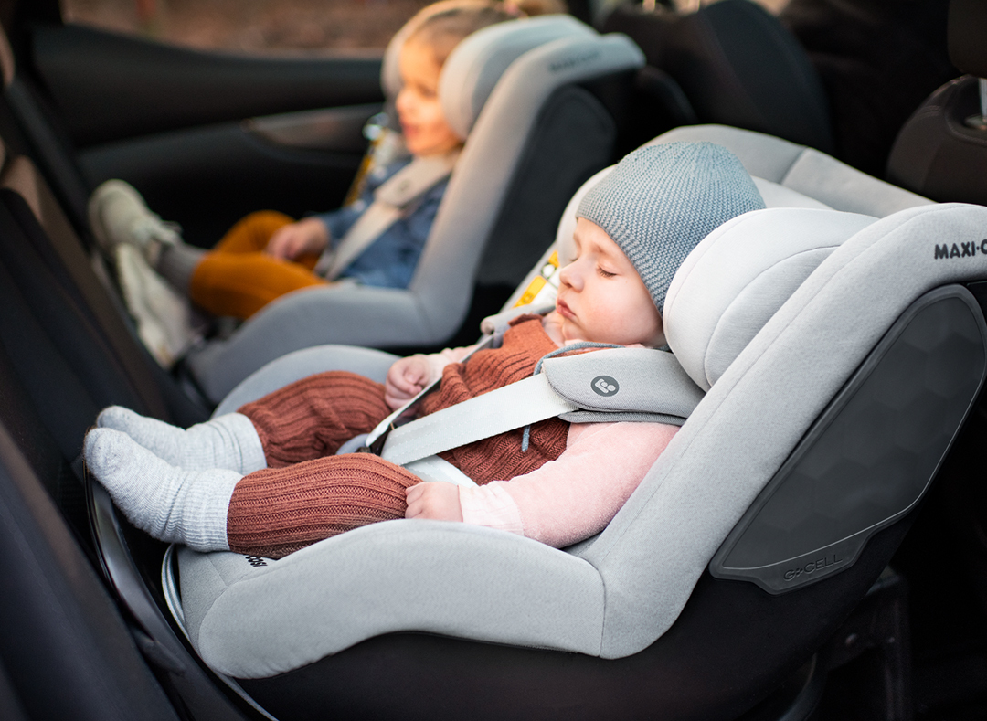 360度汽座安裝，可給予0至4歲兒童更全面的保護