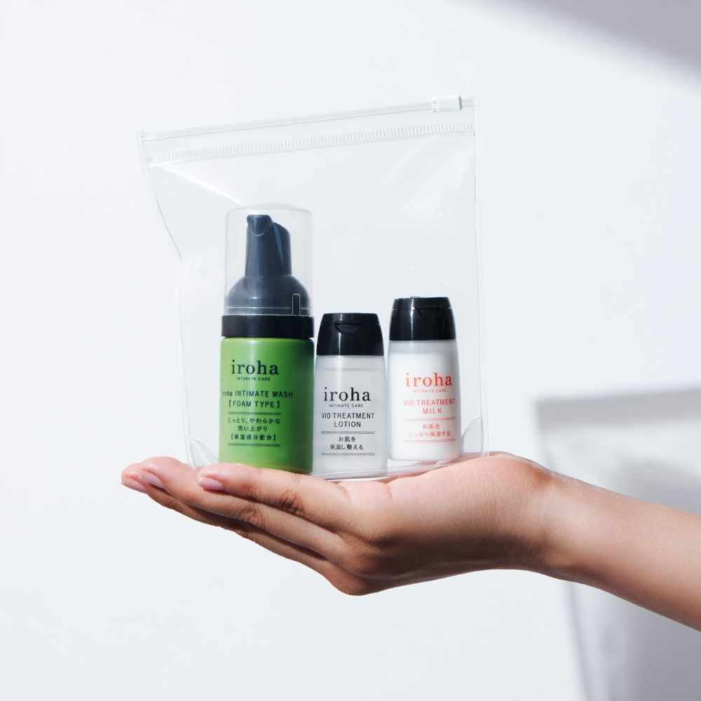 iroha INTIMATE TRIAL SET 私密呵護體驗組合