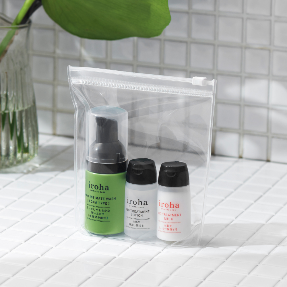 iroha INTIMATE TRIAL SET 私密呵護體驗組合