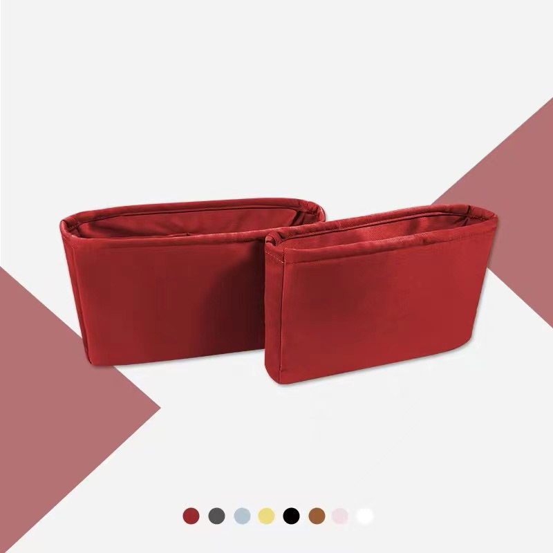 適用於hermes-roulis愛馬仕豬鼻子內膽包內襯綢緞收納包-