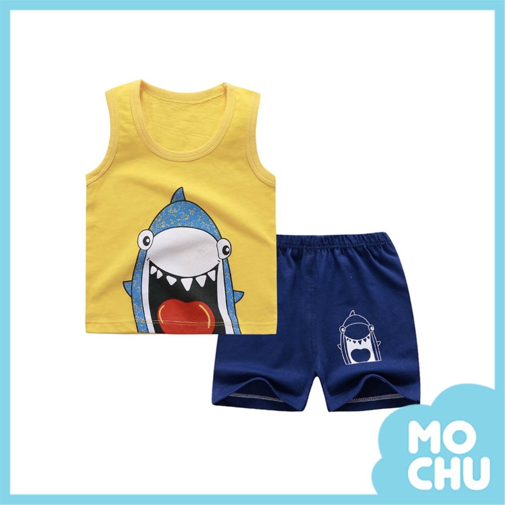 開心鯊魚背心套裝