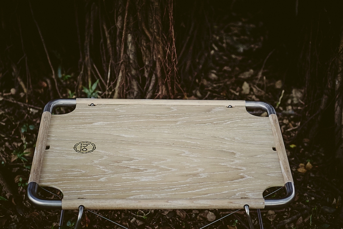 hxo Design 輕量化摺疊桌-白橡木洗白