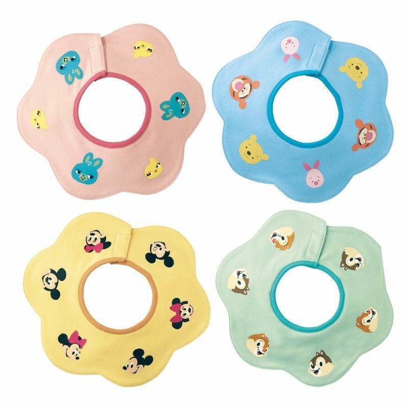 卡通嬰兒360度口水肩