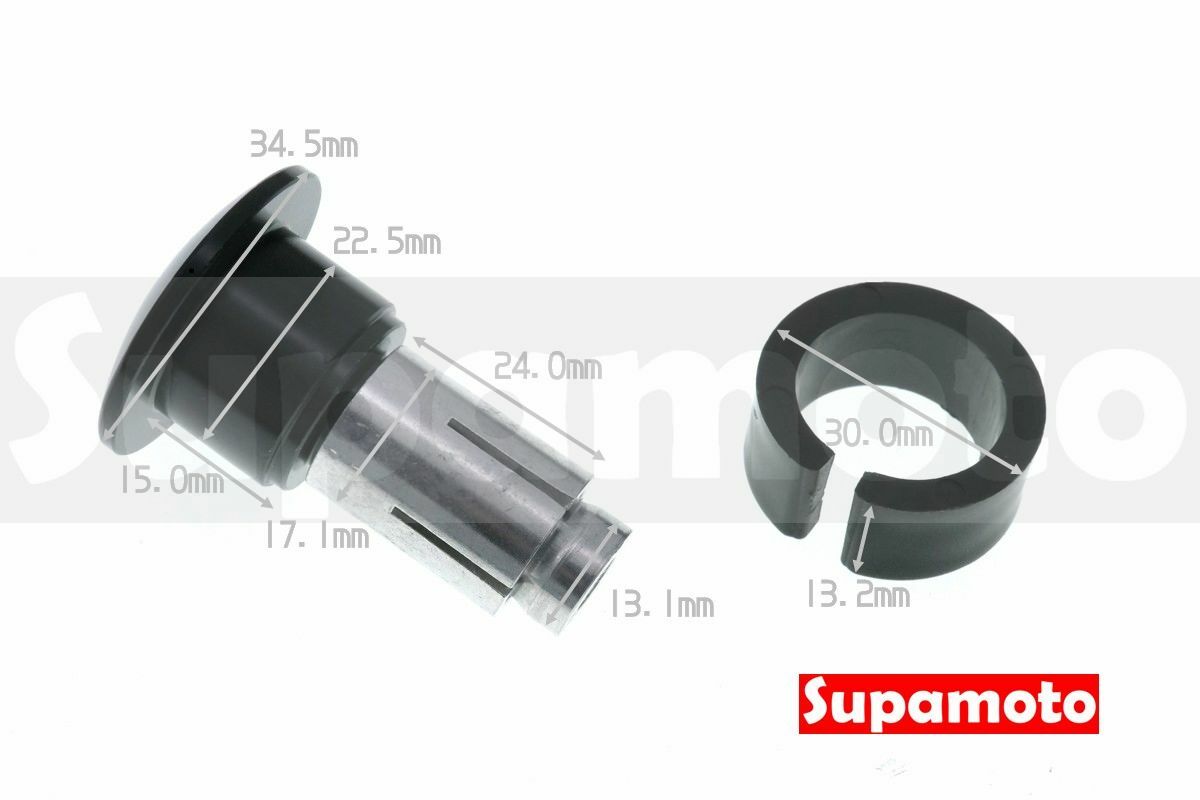 -Supamoto- 端子鏡 專用 套筒 M6 端子 車把鏡 手把鏡 後照鏡 後視鏡 車把鏡