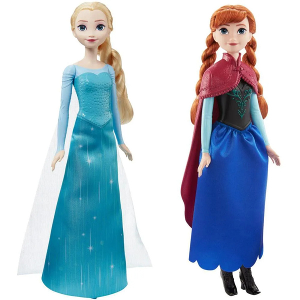 《 Disney 迪士尼 》MATTEL 迪士尼冰雪奇緣 - 時尚造型系列 (隨機出貨)